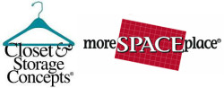 Closet & Storage Concepts / More Space Place logo