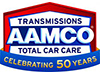 AAMCO Transmissions and Total Car Care logo